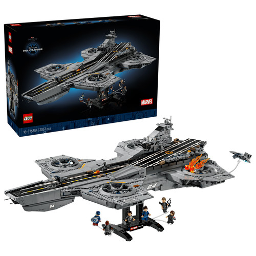 Lego marvel helicarrier - lego,