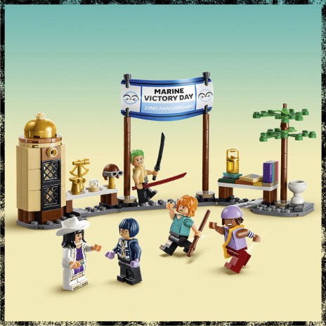 Lego garp navy battleship - navy,